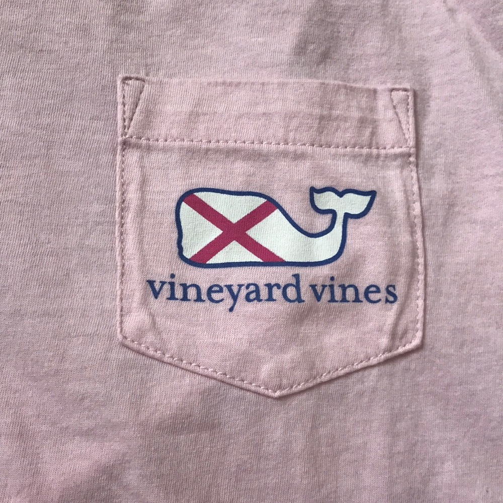 Light Pink Vineyard Vines Tee